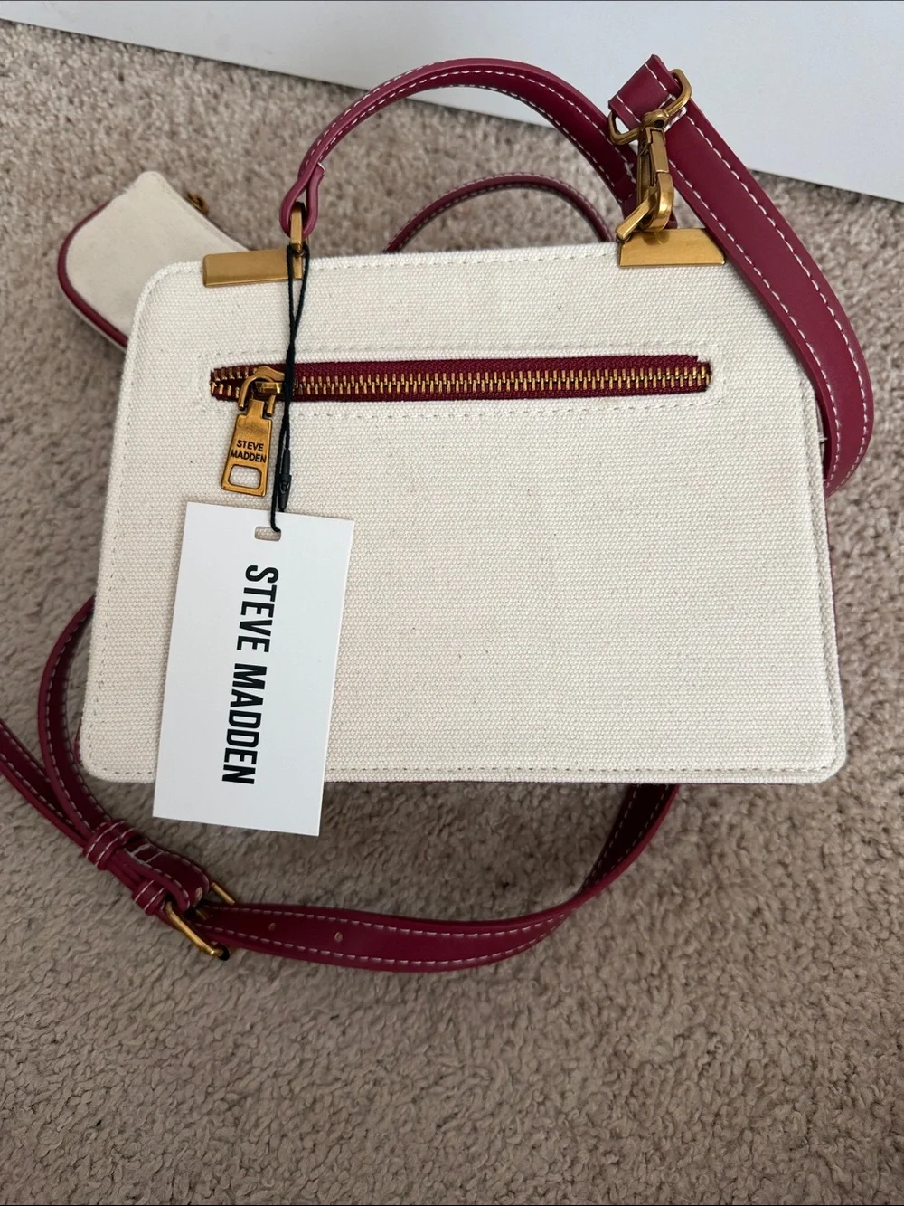 Steve Madden Canvas Satchel